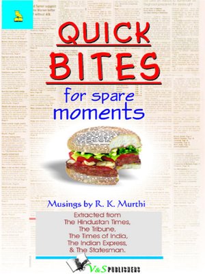 cover image of Quick Bites for Spare Moments